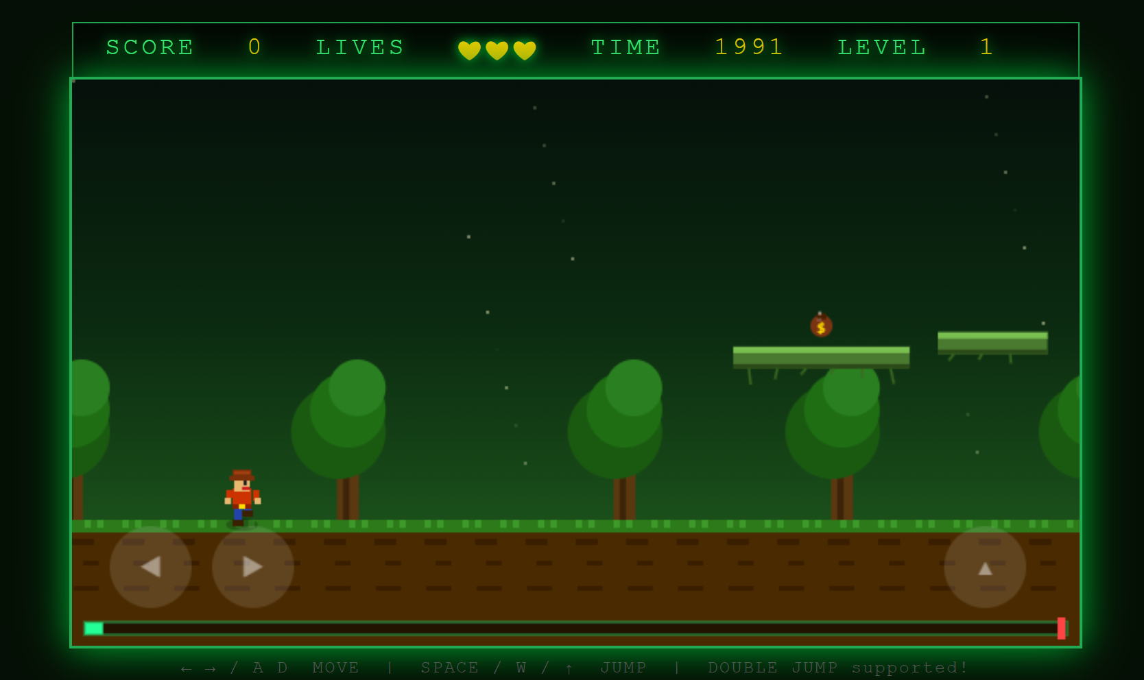 Claude Code’s Jumping Jim browser game from the April 2026 comparison